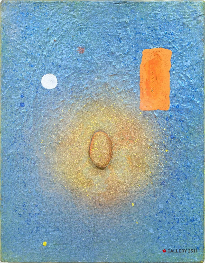 No.021 -「天空的石头 #001」
Acrilic on Canvas, W325mm × H410mm, 2010.05.13
¥42,000（包税）