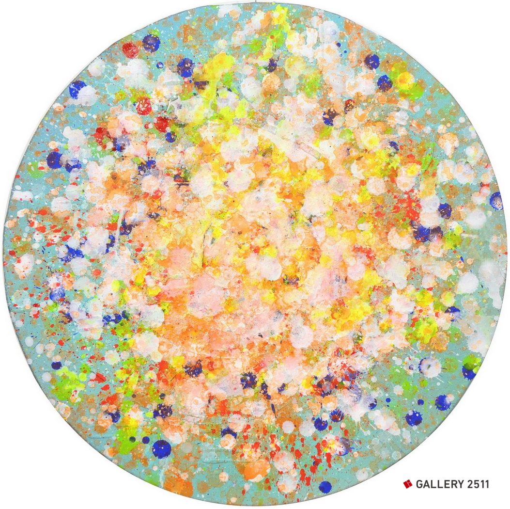 No.043 -「Universe #002」
Acrilic on Canvas, Φ400mm, 2013.12.01
¥40,000（包税）