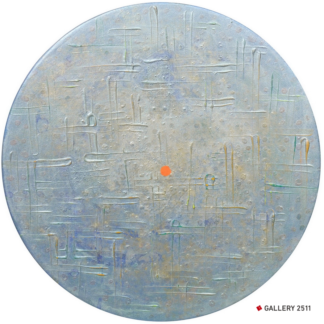 No.069 -「The Earth A3」
Acrilic on Canvas, Φ430mm, 2017.08.01
¥45,000（세금 포함）